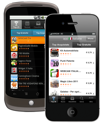 app italiane - iphone, ipad, android